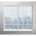 RETLUX Vánoční řetěz - Rampouchy 6,4x0,7m studená bílá