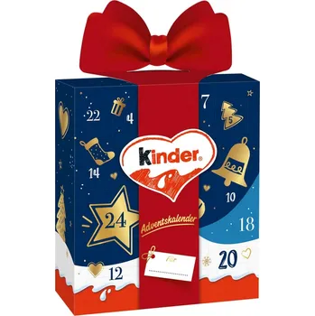 Čokoláda Kinder Adventní kalendář Čokoládky Mašlička Dedikace 214g 2025