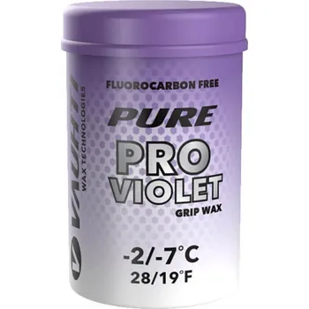 Lyžařský vosk Vauhti PURE PRO VIOLET 45 g (-2 až -7 °C)