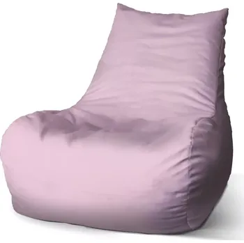 Sedací pytel Sablio Sedací vak Bean Bledě růžová - 60 x 70 x 70 cm