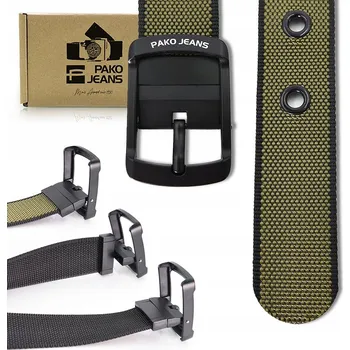 Opasek Pako Jeans Zelený pásek - muž