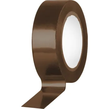Páska Strend Pro, 19 mm, L-10 m, max. 80°C, 600V, hnedá, izolačná, lepiaca, PVC, bal. 10 ks