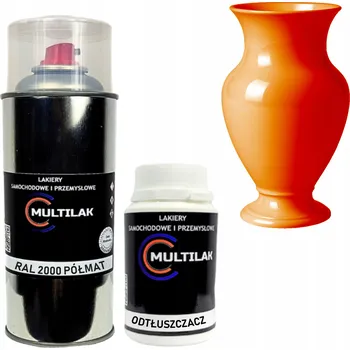 Barva ve spreji Lak ve spreji na vázy RAL 2000 POLOMAT
