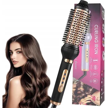 Péče o vlasy KARTÁČ NA VLASY PRO TVORBU LOKEN | OTOČNÝ KULMO-KARTÁČ 360° | KARTÁČ PRO ÚPRAVU VLASŮ