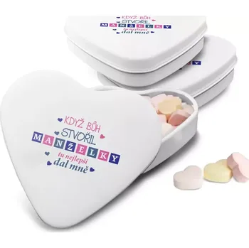 Bonbon Sablio Bonbónky Když Bůh stvořil manželky - 3 ks