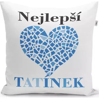 Polštář Sablio Polštář Nejlepší tatínek: 40x40 cm