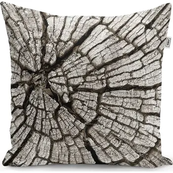 Polštář Sablio Polštář Dřevo - 40x40 cm