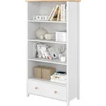 Regál Veneti 85 cm x 171 cm x 42 cm bílý