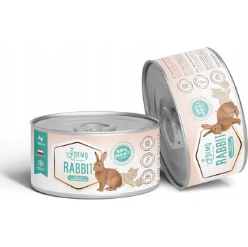 Krmivo pro kočku Krmivo mokré pro kočky konzerva 185 g BEMO CAT RABBIT z králíka hypoalergenní