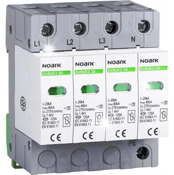 Jistič NOARK Pojistková základna pro vložky 10x38 2P 30A 103357