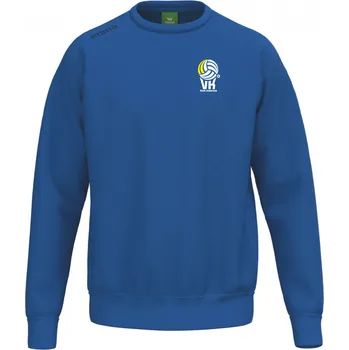 Pánská mikina ERIMA MIKINA PŘES HLAVU 150 VK KARLOVARSKO UNISEX - Modrá - velikost XXL