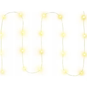 Vánoční dekorace Vánoční osvětlení na stromeček Retlux pro vnitřní použití, 2 m, 11 - 20 světýlek