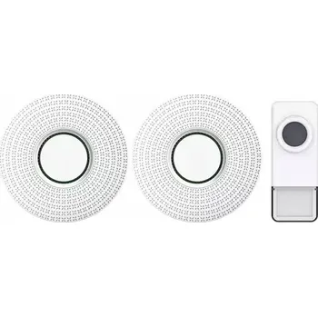 Domovní zvonek Bezdrátový zvonek GETI 300 m 25 dB