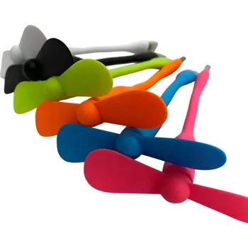 Domácí ventilátor PŘENOSNÝ MINI USB VENTILÁTOR PRO PC LAPTOP NOTEBOOK TABLET (BARVA)