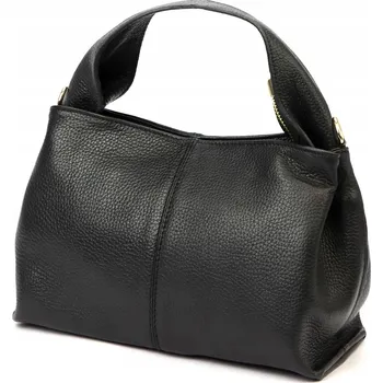 Kabelka LUKA kabelka z pravé kůže černá