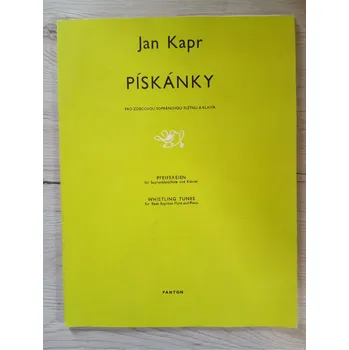 PÍSKÁNKY – Jan Kapr (antikvariát)