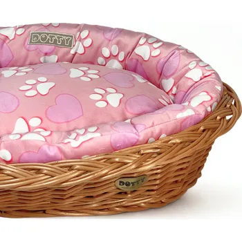 Pelíšek pro psa DOTTY pelíšek pro psa růžový 82 cm x 62 cm