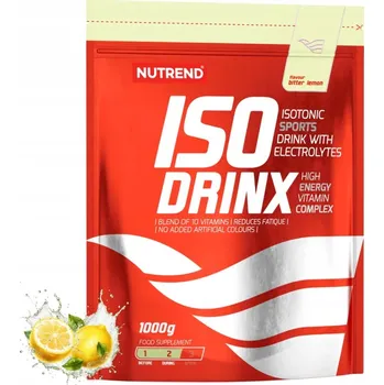 Iontový nápoj Isotonic v prášku Isodrinx NUTREND, citronová příchuť, 1000 g