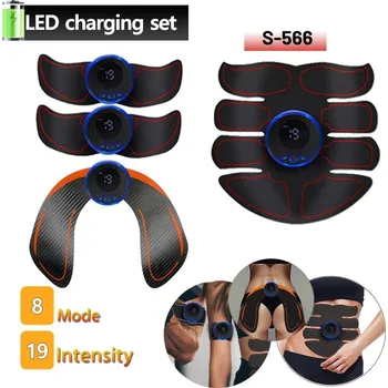 Masážní přístroj Elektrický svalový stimulátor pro tvarování těla | masážní přístroj - S-1566