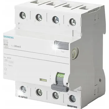Proudový chránič Siemens 5SV3346-6 proudový chránič 4-pólový typ A 5SV3346-6
