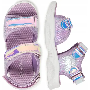 Dívčí sandály Nelli Blu sandály pro dívky fialové K2380