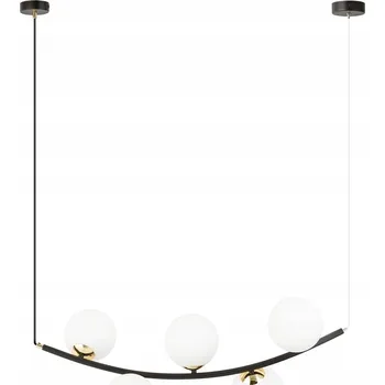 Závěsné svítidlo Emibig RITZ 5 BL OPAL, 5 žárovek E14