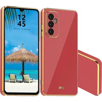 Pouzdro na mobilní telefon Zadní Kryt MBM pro Samsung Galaxy A34 5G červený