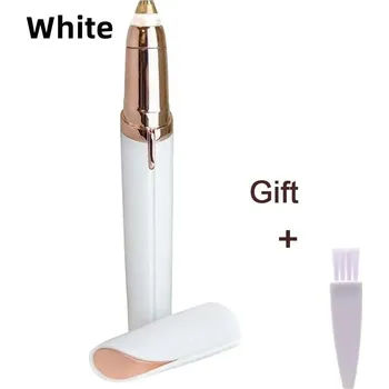 Chytrý elektrický zastřihovač obočí a chloupků | dámský epilátor, holicí strojek - Bílá