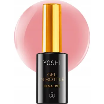 Lak na nehty Yoshi Stavební gel v lahvičce na nehty Gel In Bottle No3 Hybrid UV 10ml