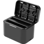 Nabíjecí pouzdro na baterie a paměťové karty PULUZ pro Insta360 X4 (černé)