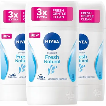 NIVEA Antiperspirant tuhý Fresh Natural *3