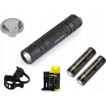 Svítilna Osvětlení na kolo Convoy S2+ 1000 lm akumulátor (Bateriové)