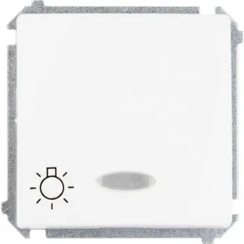 vypínač Jednopólový vypínač Klasik Kontakt-simon bílý BMS1L24V.01/11