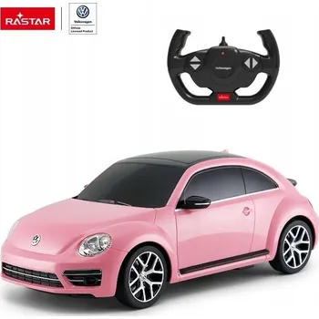 RC model auta Auto na dálkové ovládání Rastar Volkswagen Beetle 1:14 RTR růžové