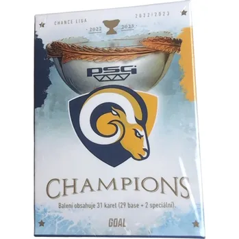 Sběratelská karetní hra 2022/23 Goal Cards Champions Zlín Box