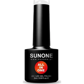 Lak na nehty Hybridní lak 3v1/jednofázový SUNONE B01 Blanka 5 ml