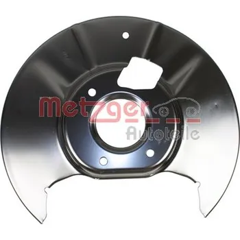 Brzdový kotouč Ochranný plech proti rozstřikování, brzdový kotouč METZGER 6115265