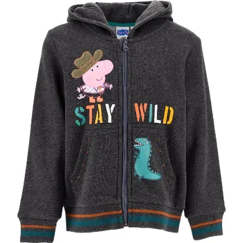 Chlapecká mikina Sun City dětská mikina polyester šedá, velikost 98