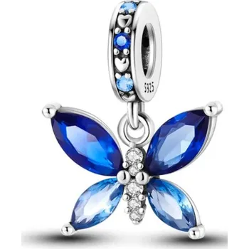 Přívěsek Stříbrný přívěsek motýl vážka tulipán | přívěsek, šperk - B5136