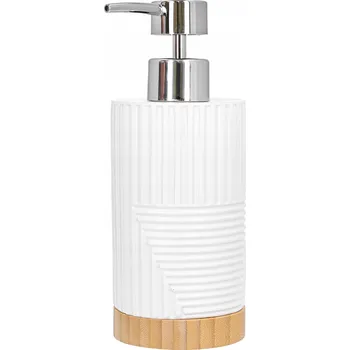 Dávkovač mýdla Ruční dávkovač mýdla stojací Cadro 700 ml bílá