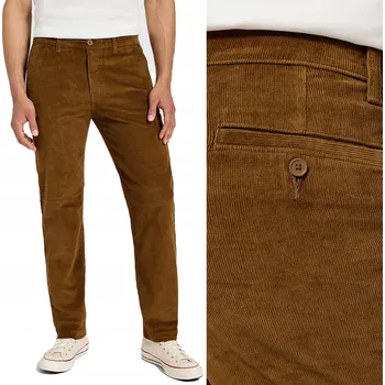 Pánské oblečení Lee REGULAR CHINO W34 L32 Pánské chino kalhoty