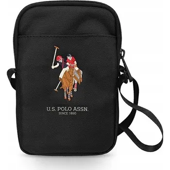 Kabelka U.S. Polo Assn. kabelka psaníčko ze syntetického materiálu, černá