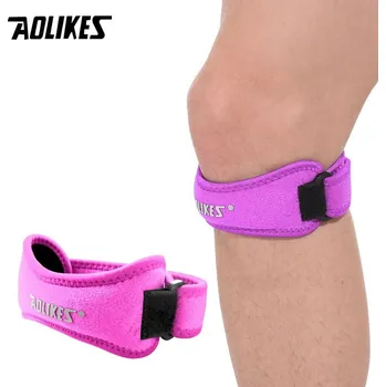Kolenní páska Aolikes nastavitelná stabilizační | ortéza, bandáž - 7919 Růže