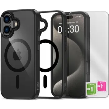 Pouzdro na mobilní telefon Zadní Kryt pro Apple iPhone 16 PLUS černé