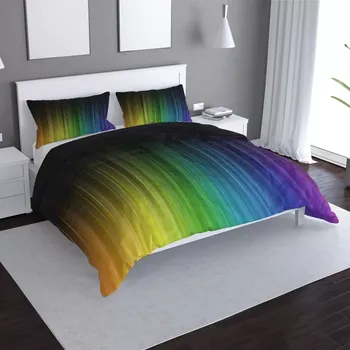 Povlečení Sablio Povlečení Duhová záře - 140x220 / 90x70