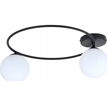 Emibig SOPRA 2 BL OPAL Stropní Svítidlo / stropní svítidlo Ocel lakovaná sklo Černá