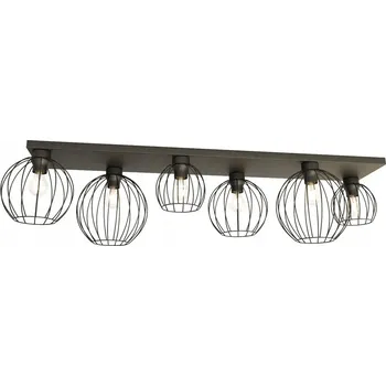 Emibig NEST 6 BL Stropní Svítidlo / stropní svítidlo (stropní svítidlo) Ocel práškově lakovaná Černá 15