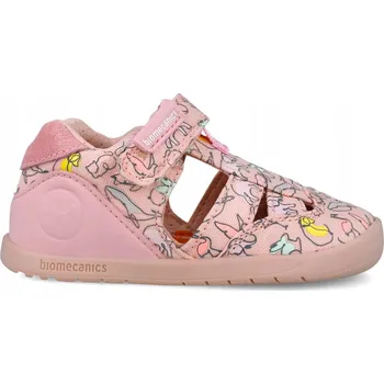 Dívčí sandály DĚTSKÉ BAREFOOT SANDÁLY NA SUCHÝ ZIP BIOMECANICS R23