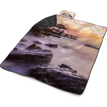 deka Sablio Plážová deka Mlha nad mořem: 200x140 cm