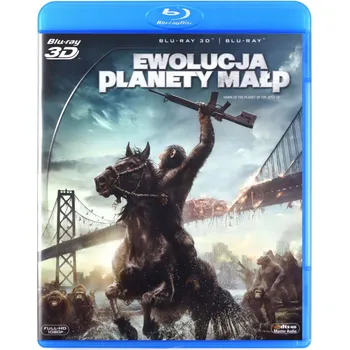 Blu-ray film EWOLUCJA PLANETY MAŁP 3D (BLU-RAY 2D)+[BLU-RAY 3D]
